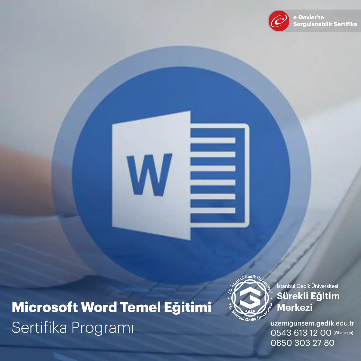 Microsoft Word Temel Eğitimi 